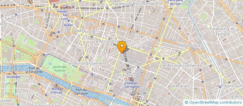 localisation de l'entreprise REPREFRANCE  PARIS