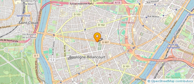 localisation de l'entreprise REPRES EXPLOIT PRODUITS SERVIC à BOULOGNE-BILLANCOURT