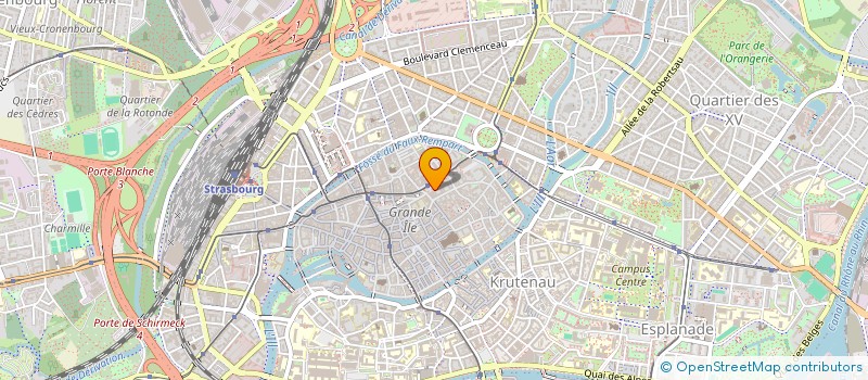localisation de l'entreprise REPRESENTATION PERMANENTE DE LA GRECE à STRASBOURG