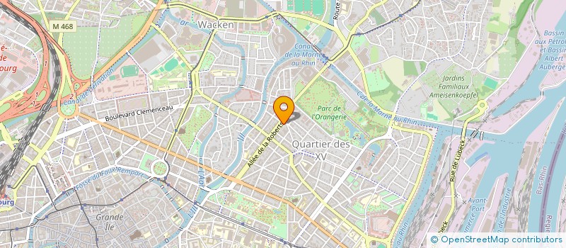 localisation de l'entreprise REPRESENTATION PERMANENTE DE LA ROUMANIE AUPRES DU CONSEIL DE L'EUROPE à STRASBOURG