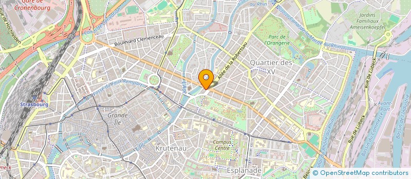 localisation de l'entreprise REPRESENTATION PERMANENTE DES PAYS BAS à STRASBOURG