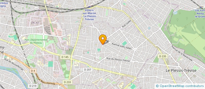 localisation de l'entreprise REPRESENTATIONS PUBLICATIONS ET SERVICES à CHAMPIGNY-SUR-MARNE