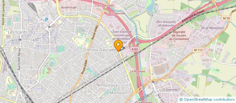 localisation de l'entreprise REPRINT à TOULOUSE