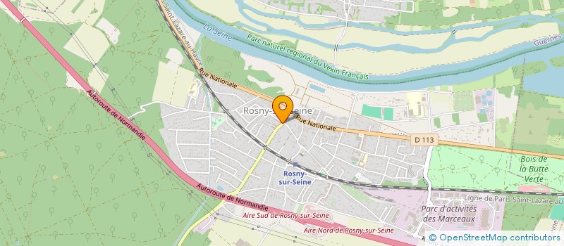 localisation de l'entreprise REPRISE AUTO 75 à MANTES-LA-VILLE
