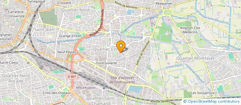 localisation de l'entreprise REPRISE AUTOMOBILE  AVIGNON