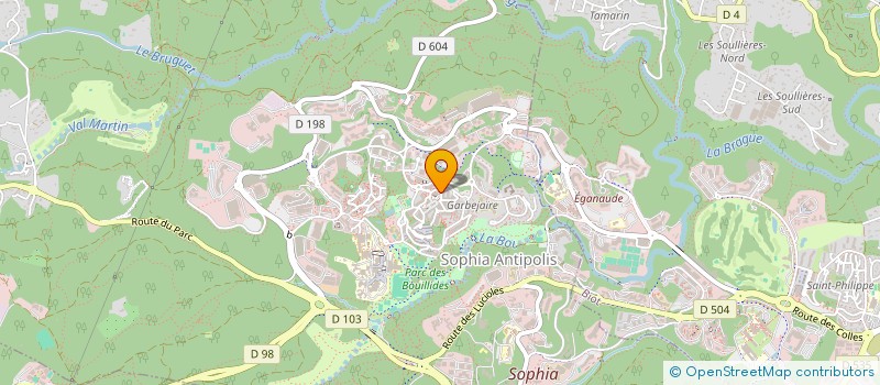 localisation de l'entreprise REPRISE DE VOLEE à VALBONNE