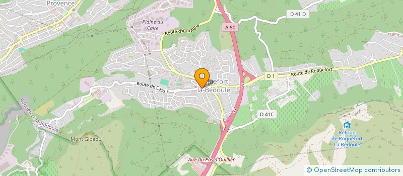 localisation de l'entreprise REPRO 24  ROQUEFORT-LA-BEDOULE