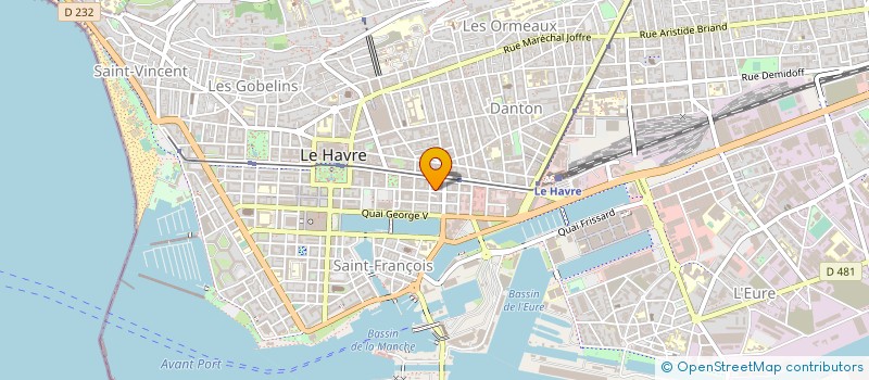 localisation de l'entreprise REPRO CDN COPY 2000 à LE HAVRE