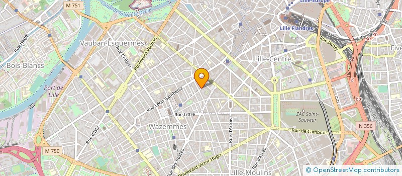 localisation de l'entreprise REPRO-DIRECT à LILLE