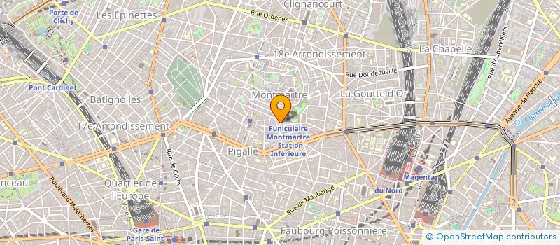 localisation de l'entreprise REPRO DU LEMAN  PARIS