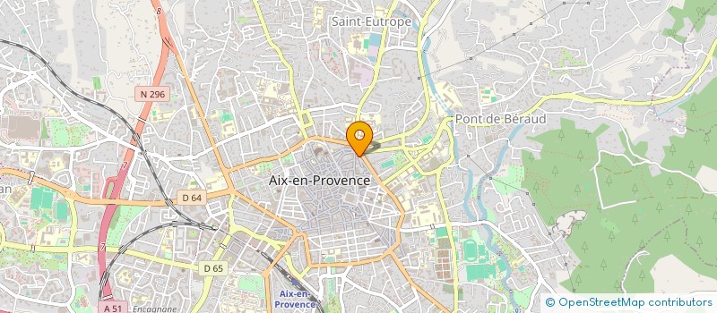localisation de l'entreprise REPRO GRAPHIK à AIX-EN-PROVENCE