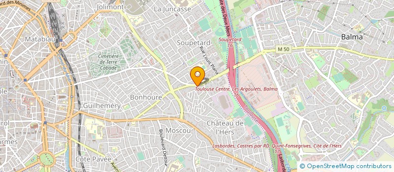 localisation de l'entreprise REPRO-LASER à TOULOUSE