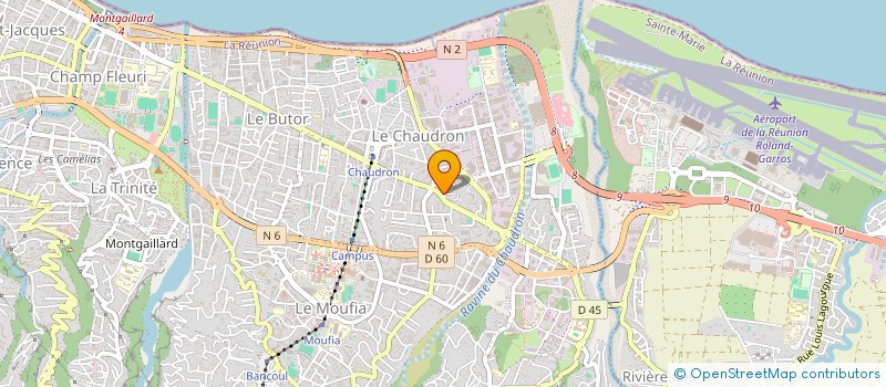 localisation de l'entreprise REPRO MASCAREIGNES à SAINT-DENIS