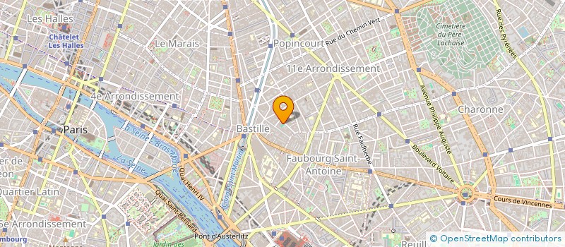 localisation de l'entreprise REPRO SERVICE BUREAU à PARIS