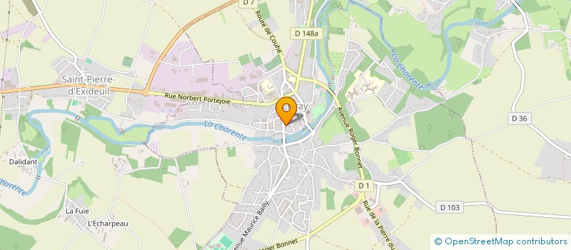 localisation de l'entreprise REPRO SERVICES 86  CIVRAY