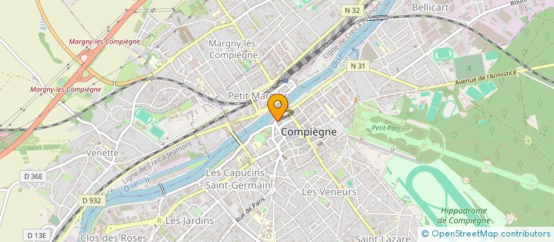 localisation de l'entreprise REPRO SYSTEMES à COMPIEGNE