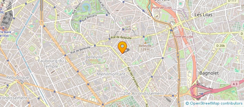 localisation de l'entreprise REPRODUCTION GOURMANDE  PARIS