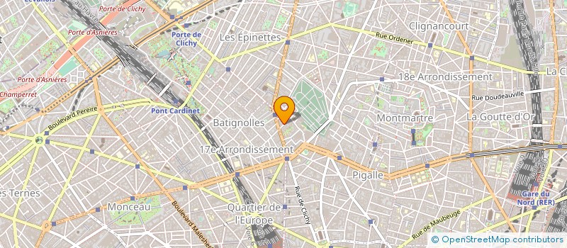 localisation de l'entreprise REPROGRAPHIX COPY SERVICE  PARIS