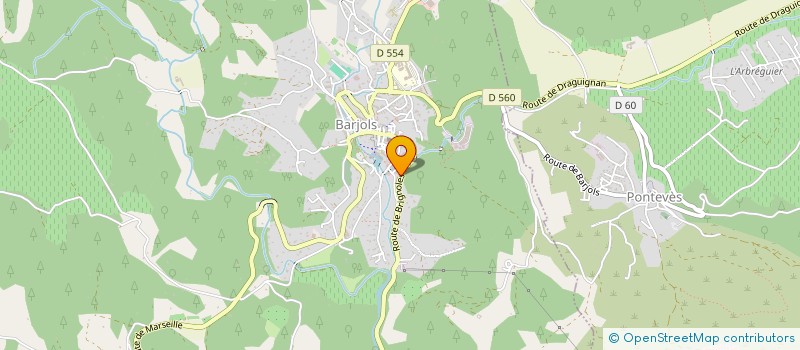 localisation de l'entreprise REPROPOSER  BARJOLS