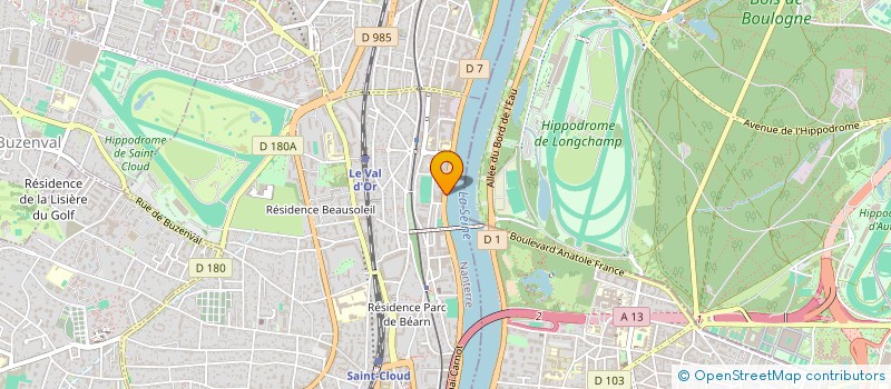 localisation de l'entreprise REPSCO RECRUTEMENT FORMATION  BOULOGNE-BILLANCOURT