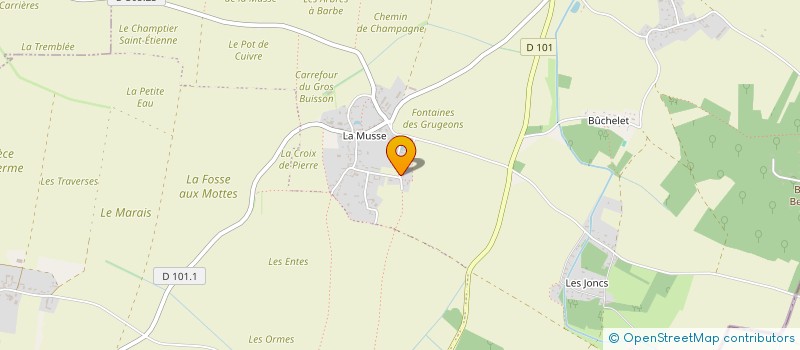 localisation de l'entreprise REPTITRACKER à BOUTIGNY-PROUAIS