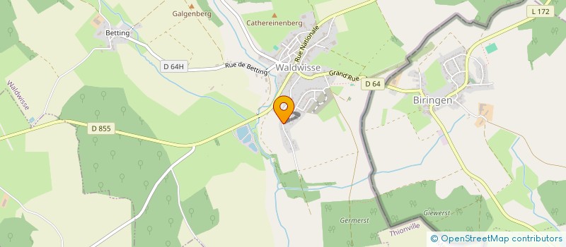 localisation de l'entreprise REPU  MALLING