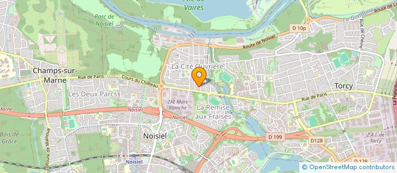 localisation de l'entreprise REPU 8.9  NOISIEL