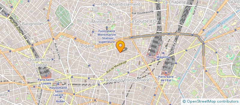 localisation de l'entreprise REPU FLORE SAS  PARIS