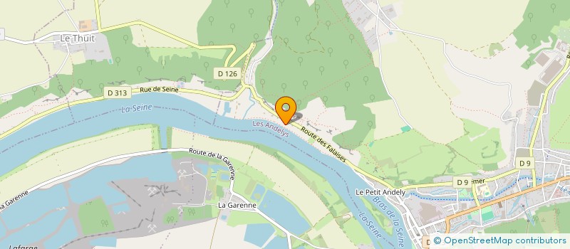 localisation de l'entreprise REPUB à LES ANDELYS