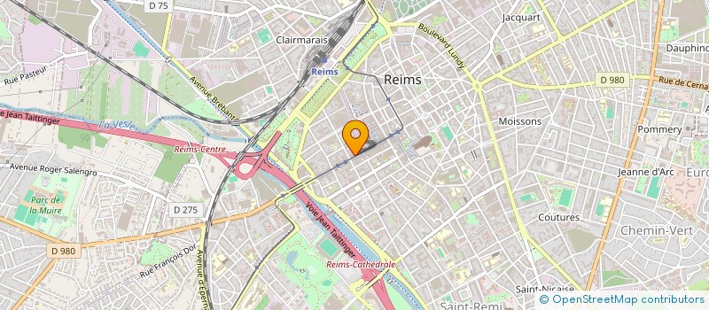 localisation de l'entreprise REPUBL33K.FR  REIMS