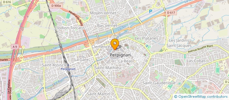 localisation de l'entreprise REPUBLIC  PERPIGNAN