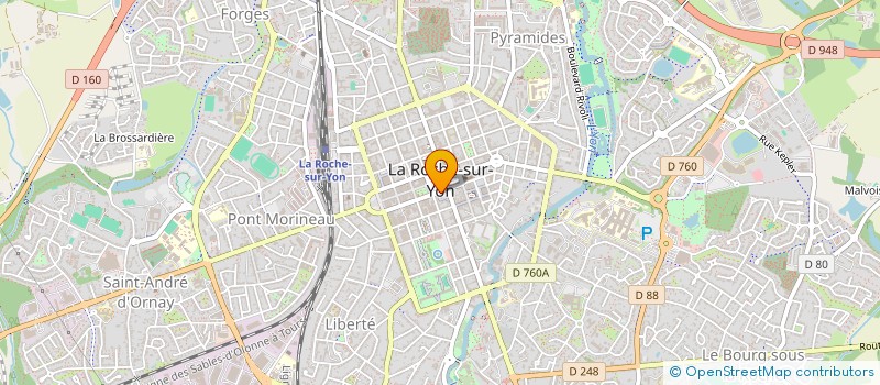 localisation de l'entreprise REPUBLICAINS INDEPENDANTS à LA ROCHE-SUR-YON