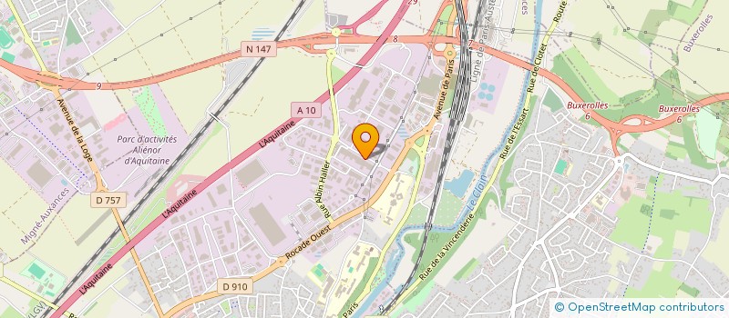 localisation de l'entreprise REPUBLIQUE 2  POITIERS