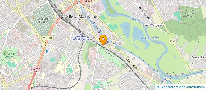 localisation de l'entreprise REPUBLIQUE  JARVILLE-LA-MALGRANGE