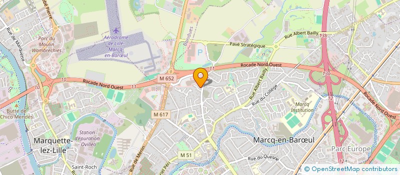 localisation de l'entreprise REPUBLIQUE à MARCQ-EN-BARŒUL