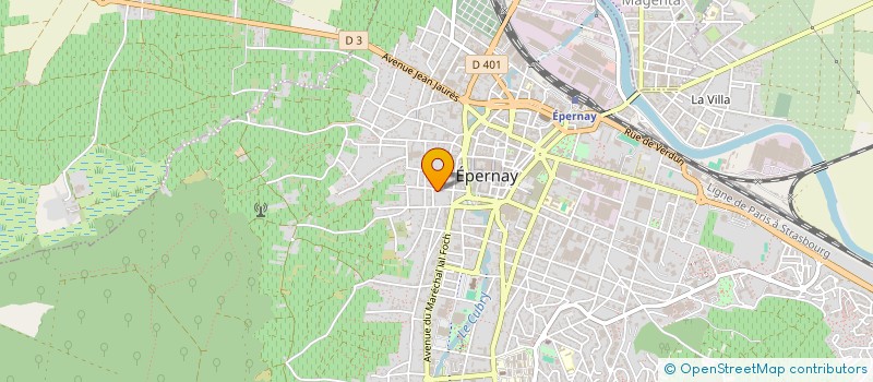 localisation de l'entreprise REPUBLIQUE à EPERNAY