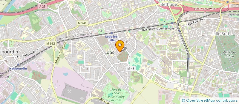 localisation de l'entreprise REPUBLIQUE  LOOS