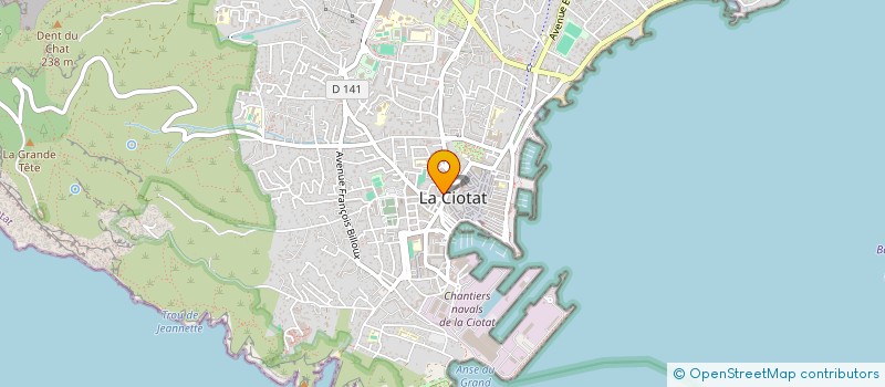 localisation de l'entreprise REPUBLIQUE  LA CIOTAT