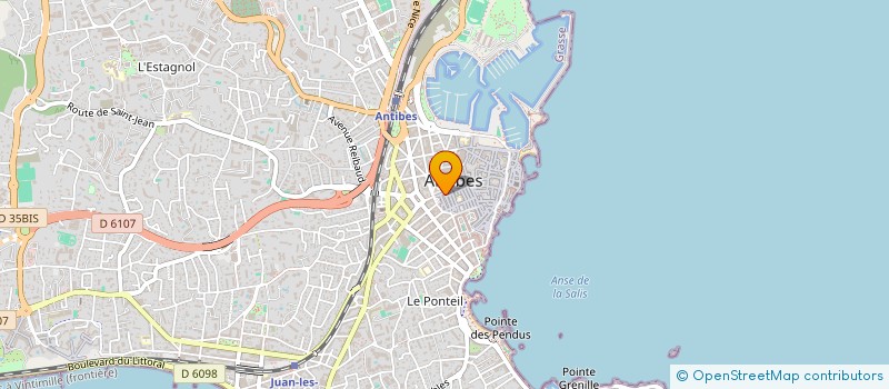 localisation de l'entreprise REPUBLIQUE  ANTIBES