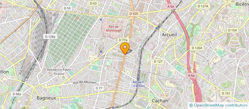 localisation de l'entreprise REPUBLIQUE AUTO MONTROUGE à CHILLY-MAZARIN