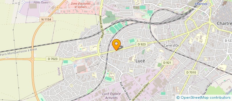 localisation de l'entreprise REPUBLIQUE AUTOMOBILES à LUCE