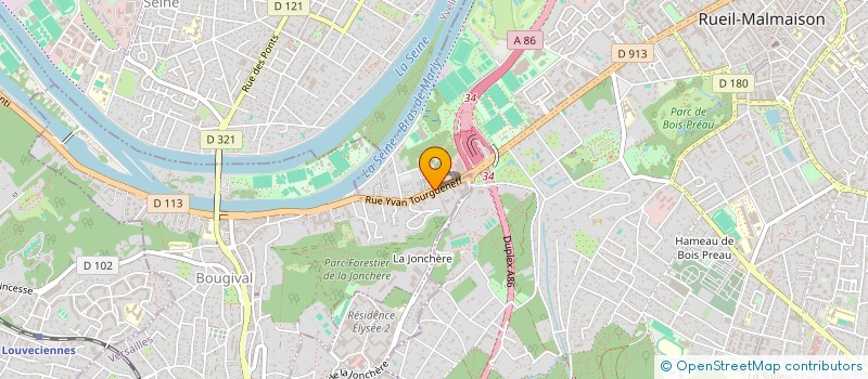 localisation de l'entreprise REPUBLIQUE BTP à RUEIL-MALMAISON