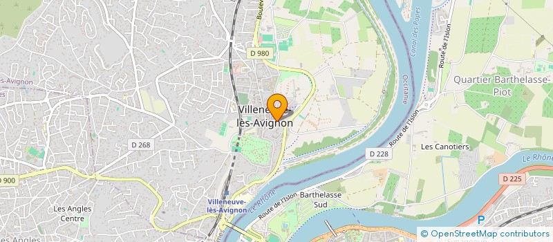 localisation de l'entreprise REPUBLIQUE CHARTREUSE  VILLENEUVE-LES-AVIGNON