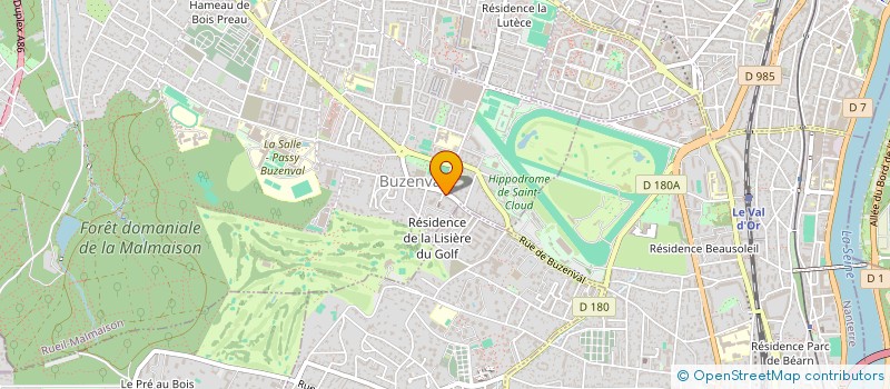 localisation de l'entreprise REPUBLIQUE DE BUZENVAL à RUEIL-MALMAISON