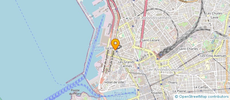 localisation de l'entreprise REPUBLIQUE DISTRIBUTION SARL à MARSEILLE