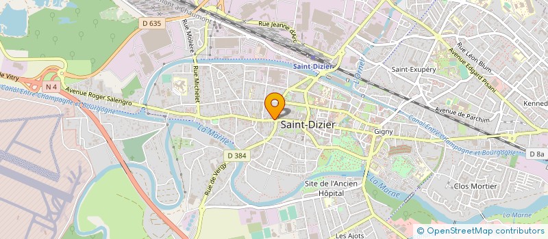 localisation de l'entreprise REPUBLIQUE IMMOBILIER à SAINT-DIZIER