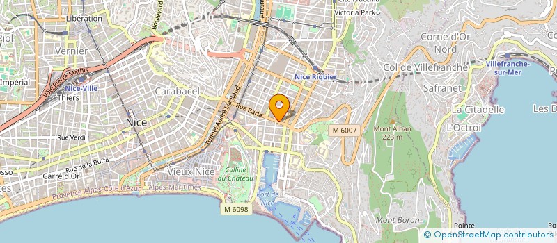 localisation de l'entreprise REPUBLIQUE IMMOBILIERE SOC NVLE à NICE