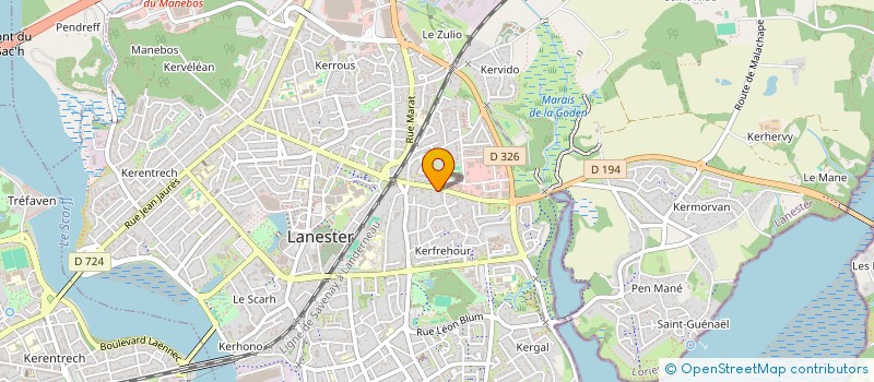 localisation de l'entreprise REPUBLIQUE POPULAIRE DU COMMONWEALTH  LANESTER