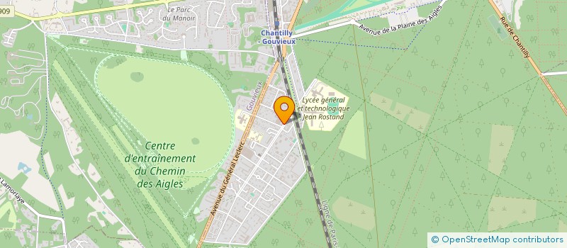 localisation de l'entreprise REPUBLIQUE SURPLUS à CHANTILLY