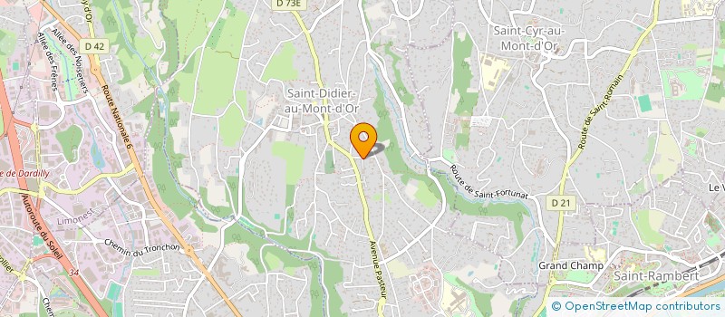 localisation de l'entreprise REPULSE BAY  SAINT-DIDIER-AU-MONT-D'OR